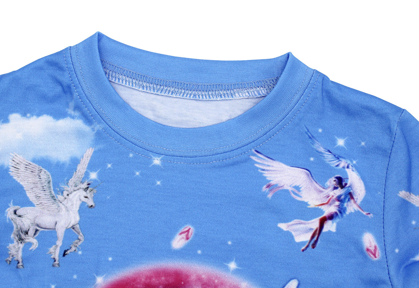 Kid Baby Boy Girl Spring Autumn Unicorn Cute Cartoon Print Loungewear Pajamas