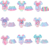 Kid Girl One Piece Long Sleeved Split Trendy Swimsuit