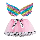 Kid Baby Girl Tutu Lining Performance Mesh Short Skirts