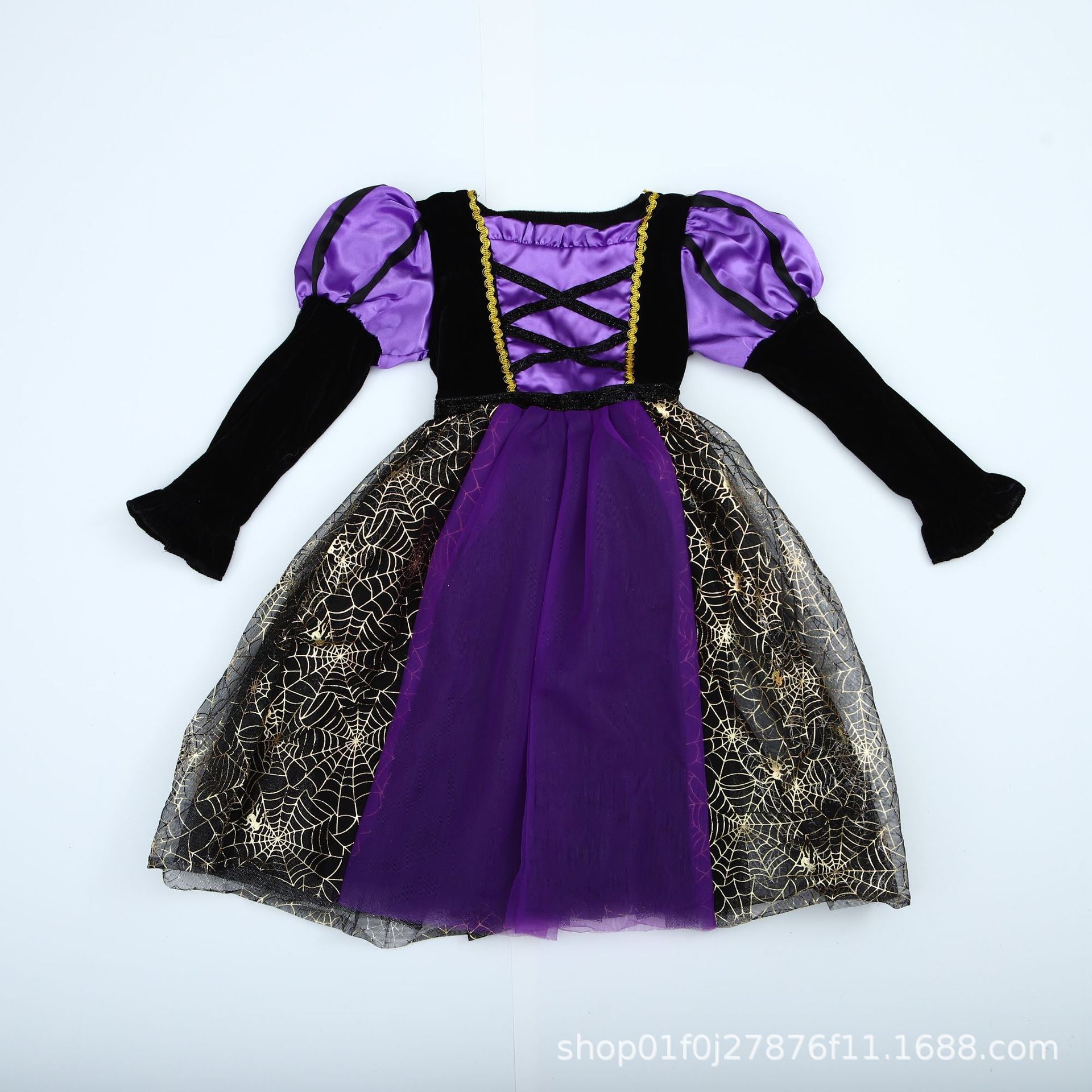 Halloween Kid Baby Girl Costume cosplay Witch Princess Festival Party Dress