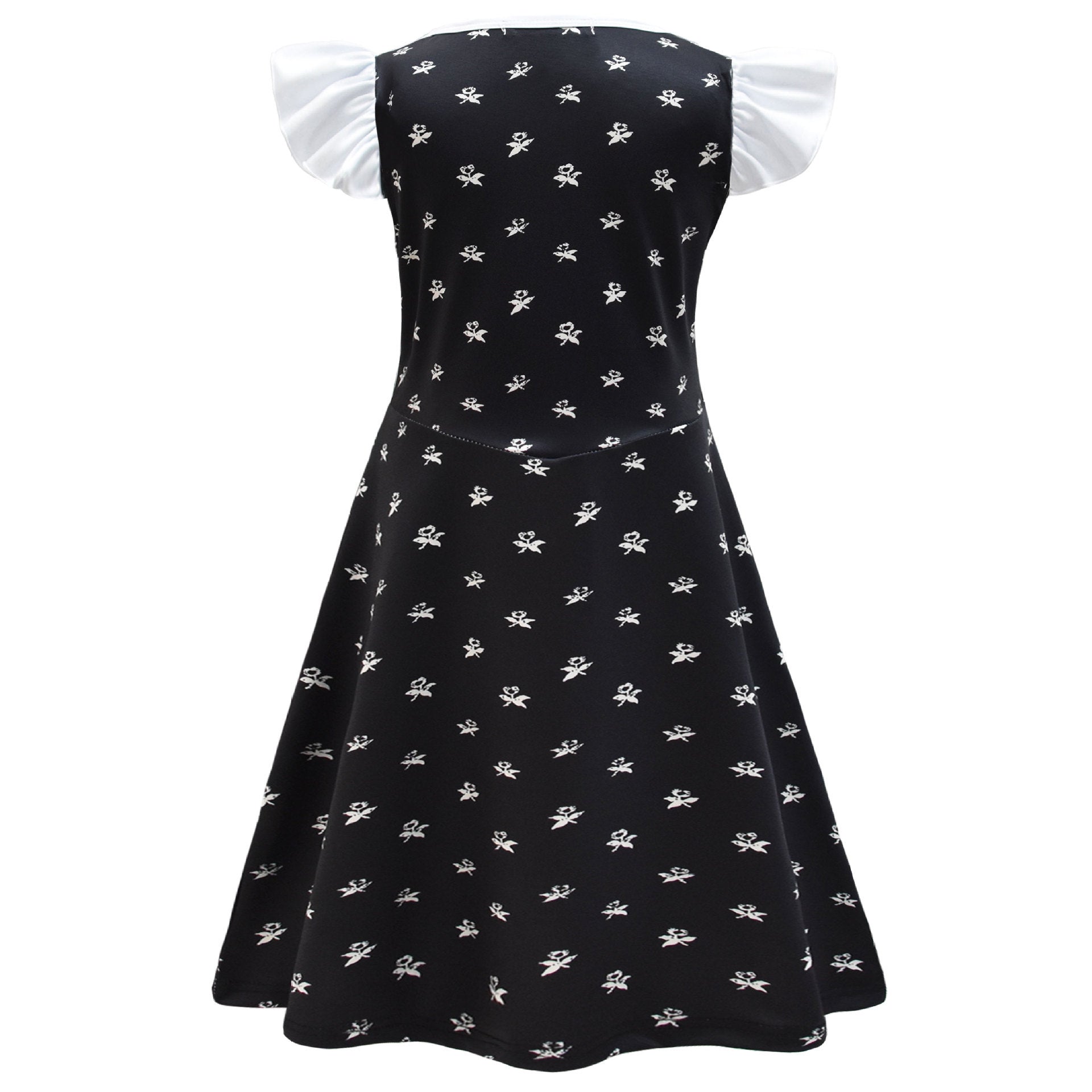 Kid Adams Family Cosplay Black Wednesday Dresses