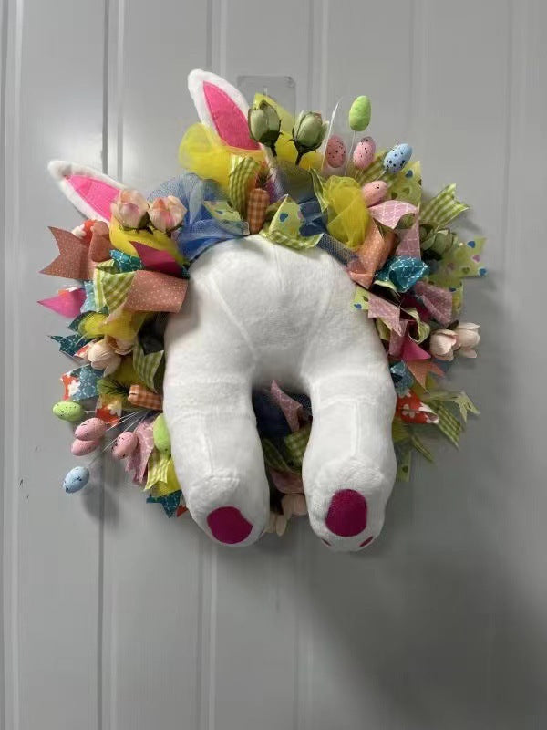Easter Bunny Pendant Garland Home Decoration