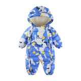 Baby Cotton Jumpsuit Crawling Going Out Winter Rompers