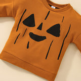 Halloween Kid Baby Boy Unhooded Spring Autumn 2 Pcs Sets
