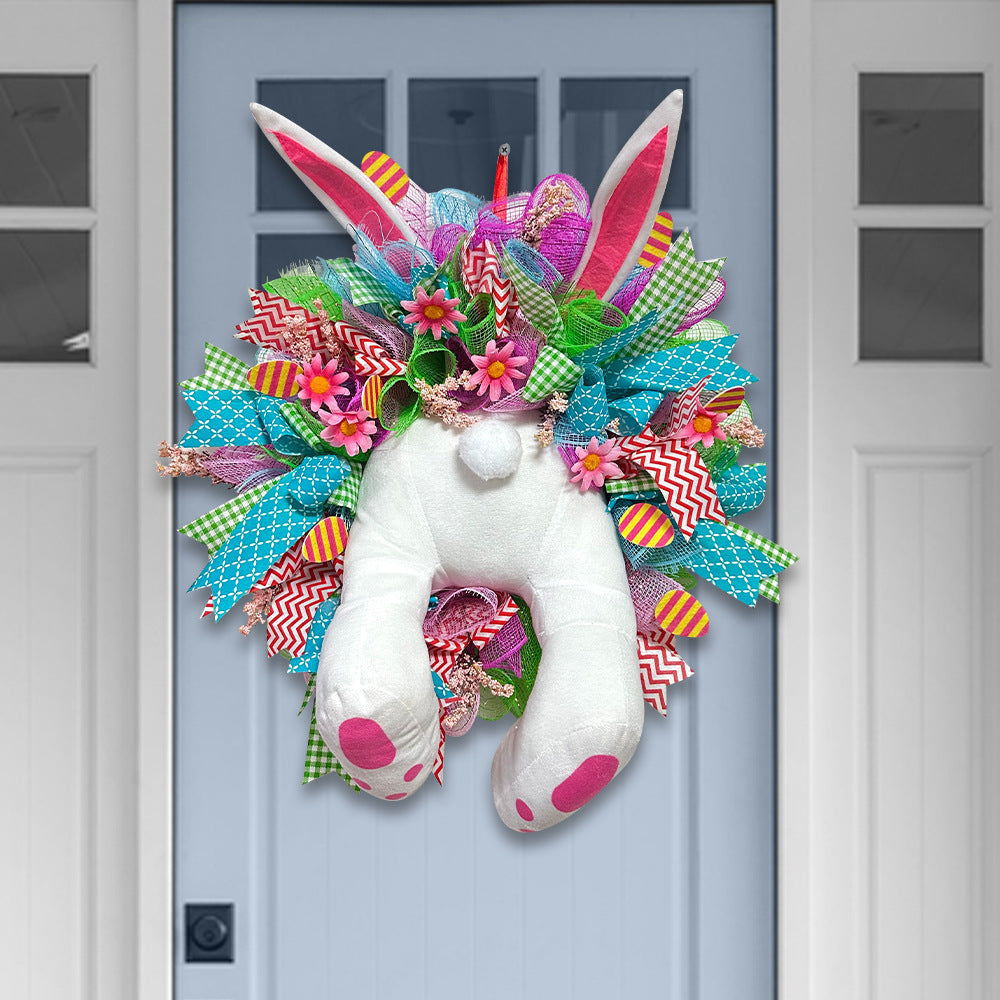 Easter Bunny Pendant Garland Home Decoration