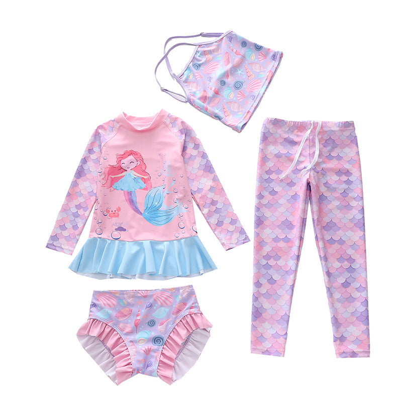 Kid Baby Girl One-piece Swimsuit