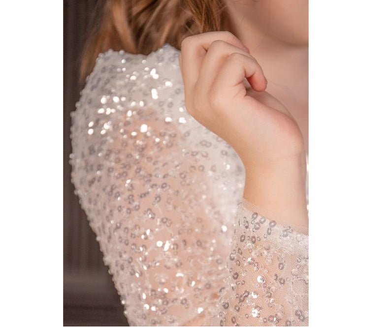 Kid Baby Girl Light Luxury Princess Birthday Pompous Flower Piano Dresses