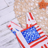Baby Independence Day Tassel Print Bodysuit