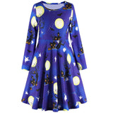 Kid Girl Halloween Performance Party Dresses