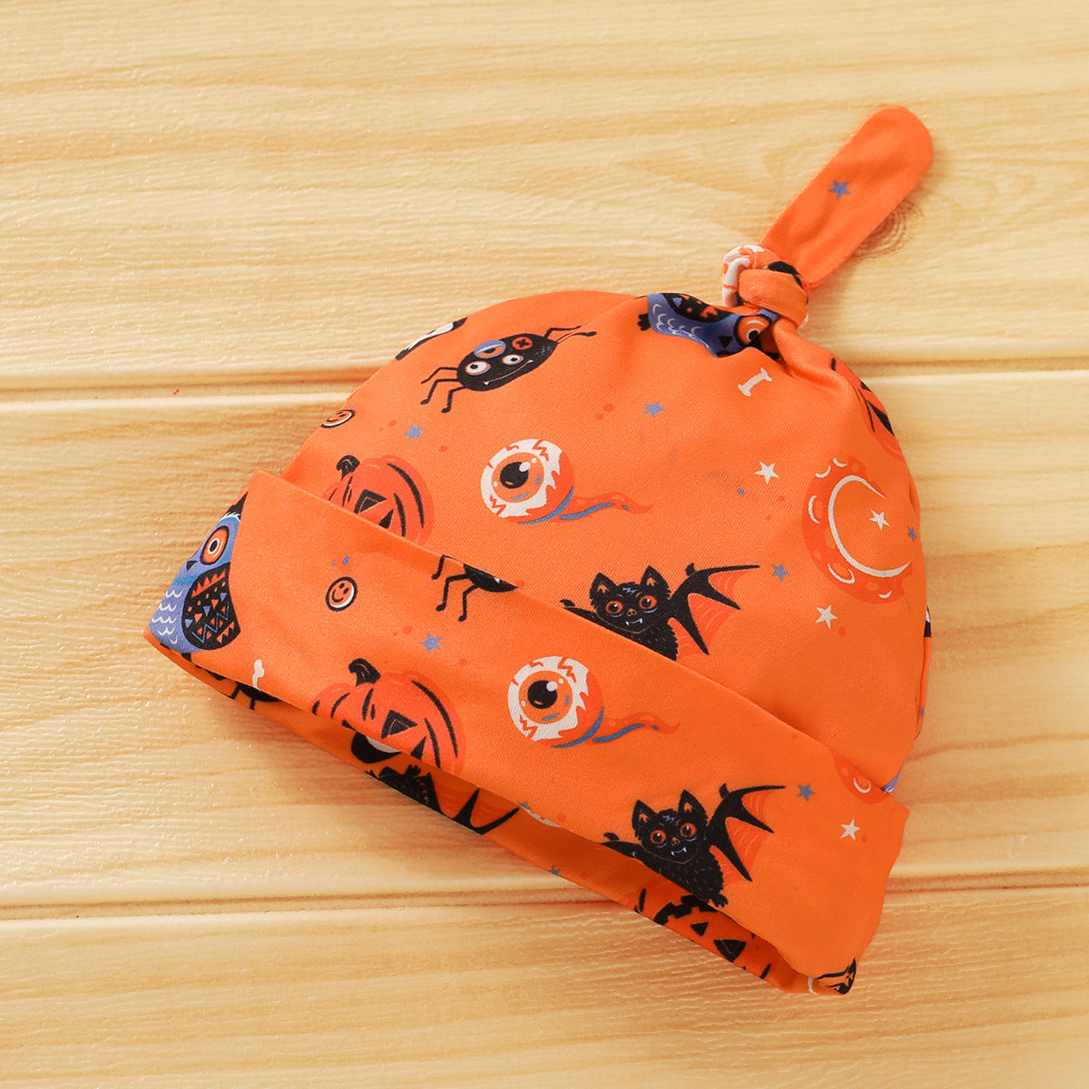 Happy Halloween Baby Pumpkin Print Lettering Harmonic 2 Pcs Set