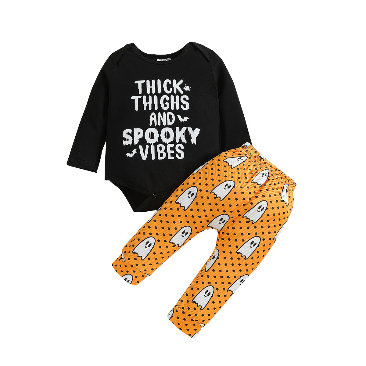 Halloween Baby Elf Printed 2 Pcs Set