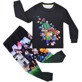 Kid Boy Home Furnishing Long Sleeve Pajamas