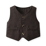 Kid Boy Long-sleeved Cotton Suspenders Korean 3 Pcs Sets