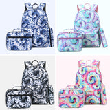 Kid Student Backpack Cattle Travel Bag Schoolbag