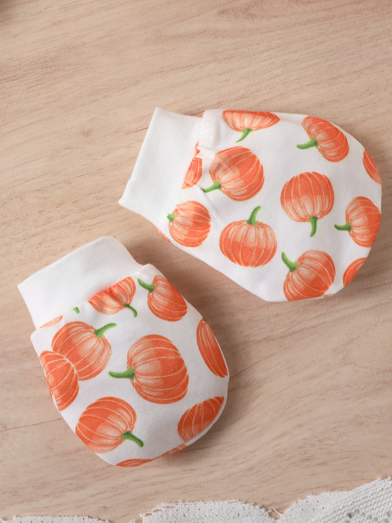 Baby Halloween Letter Printing Pumpkin 4 Pcs Sets