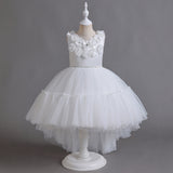 Kid Girl Sleeveless Gauze Princess Christmas Dresses