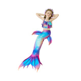 Kid Girl Swimsuit Mermaid Tail Swim Bikini