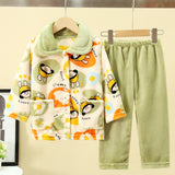 Kid Baby Boy Girl Flannel Pajamas Home Pajamas