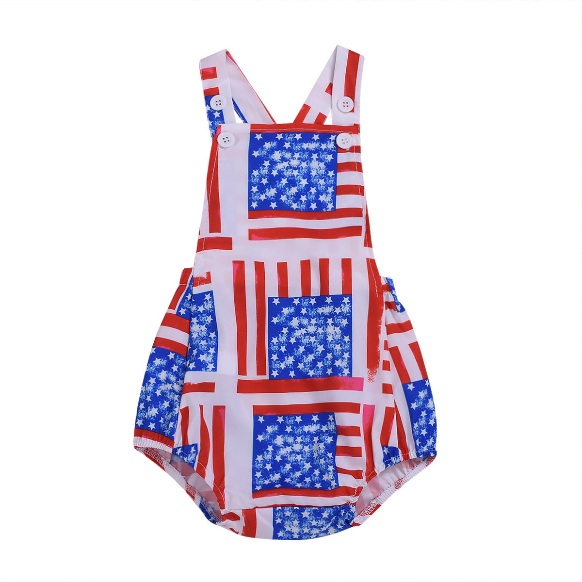 Baby Independence Day Tassel Print Bodysuit