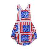 Baby Independence Day Tassel Print Bodysuit
