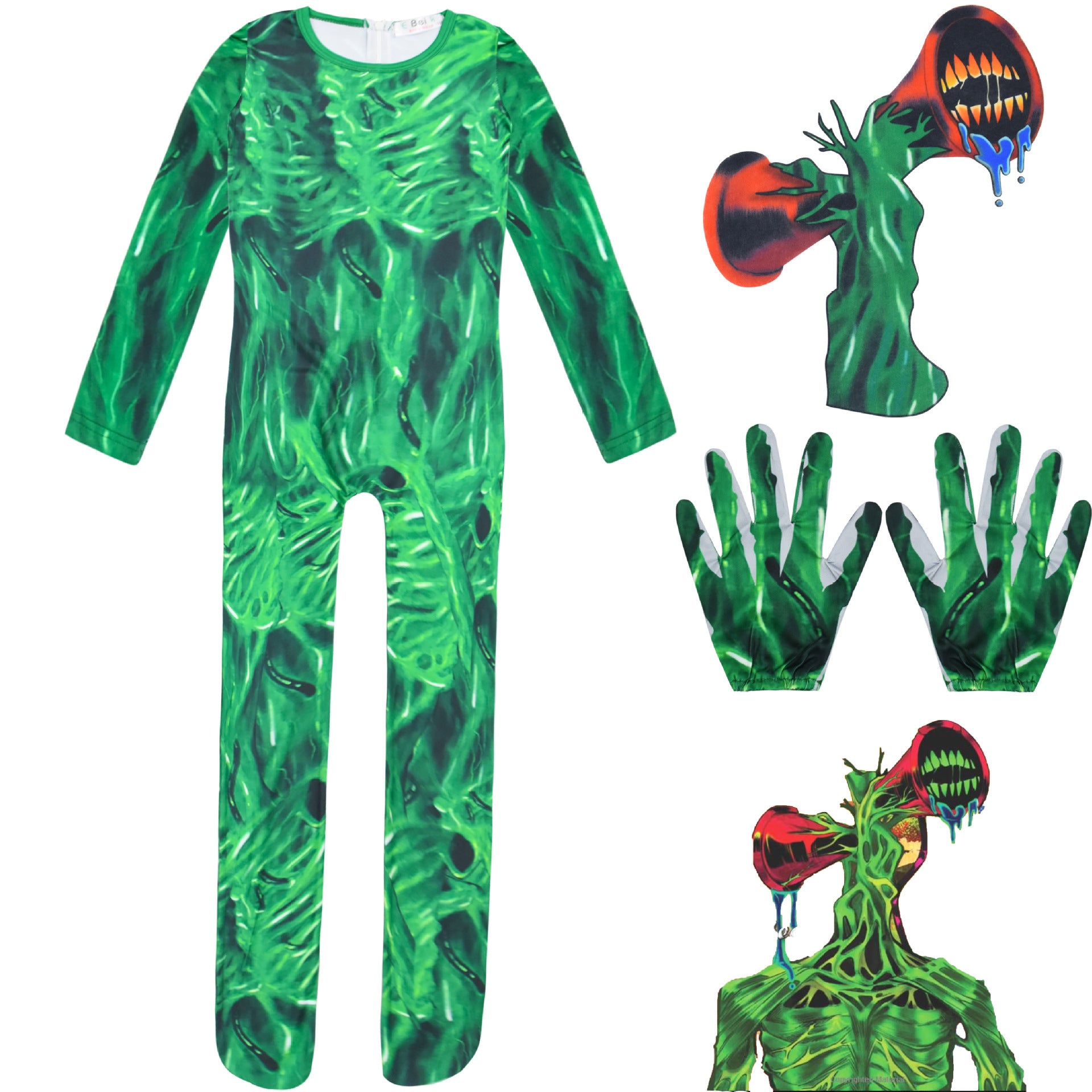 Kid Boy Halloween Cosplay Costume Pajamas