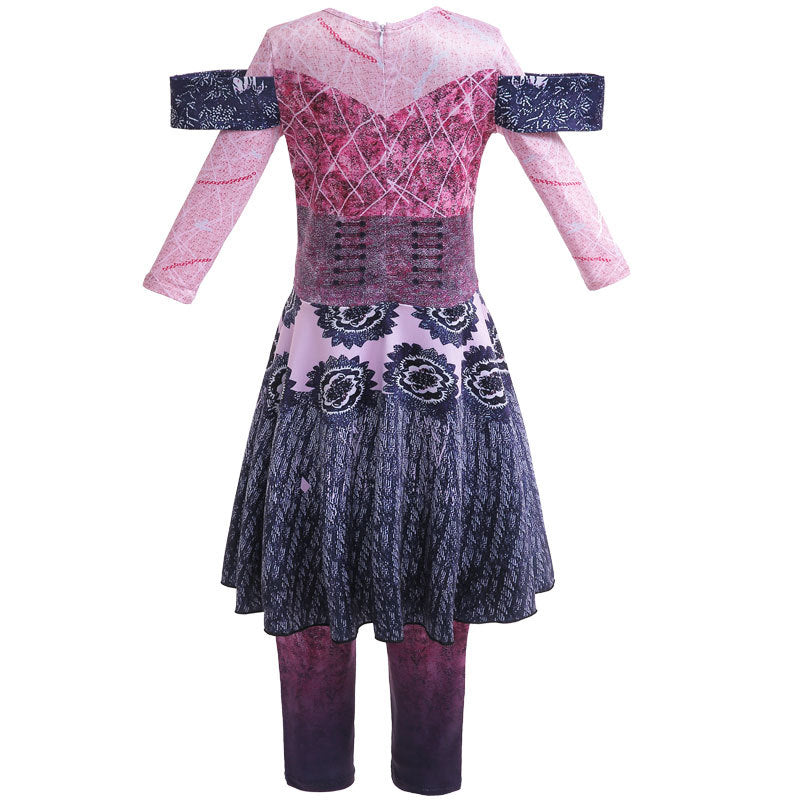 Descendants Kid Cosplay Halloween Party Bodysuit Costume