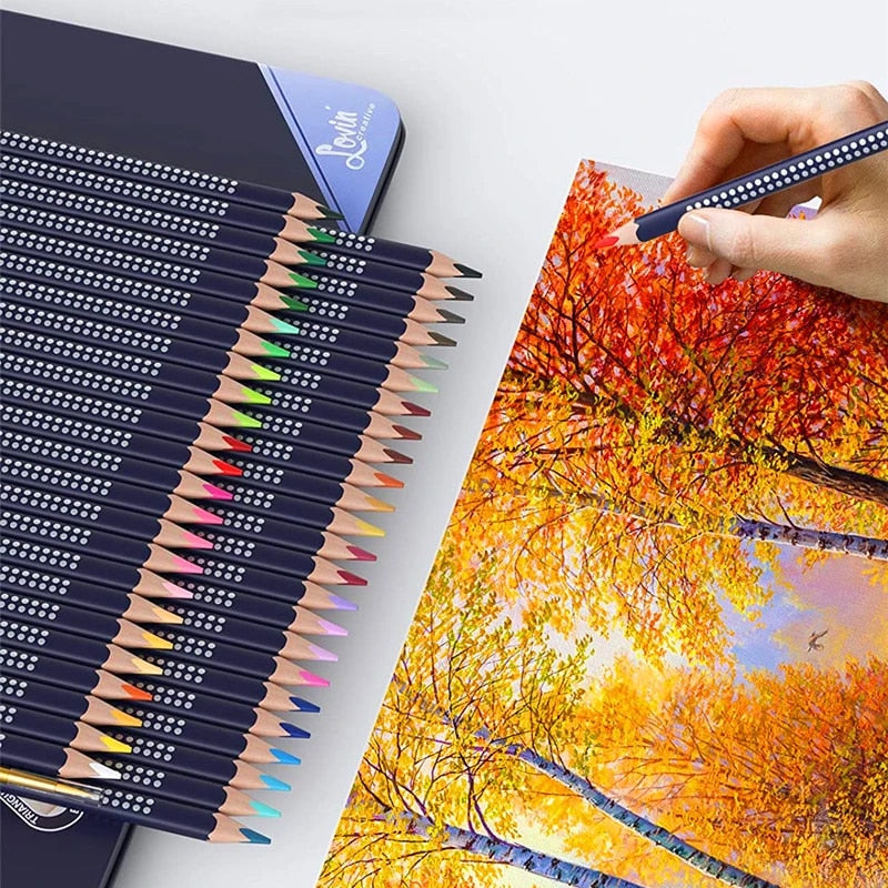 Professional Water Soluble Watercolor Pencil Set