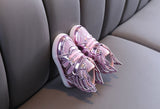 Fashion Kids Spring Autumn Glow Flashing LED Shoes Sports Shoes
