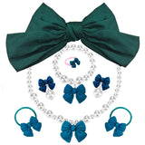 2-10Y Kid Girls Merida Cosplay Princess Stage Performance Dress