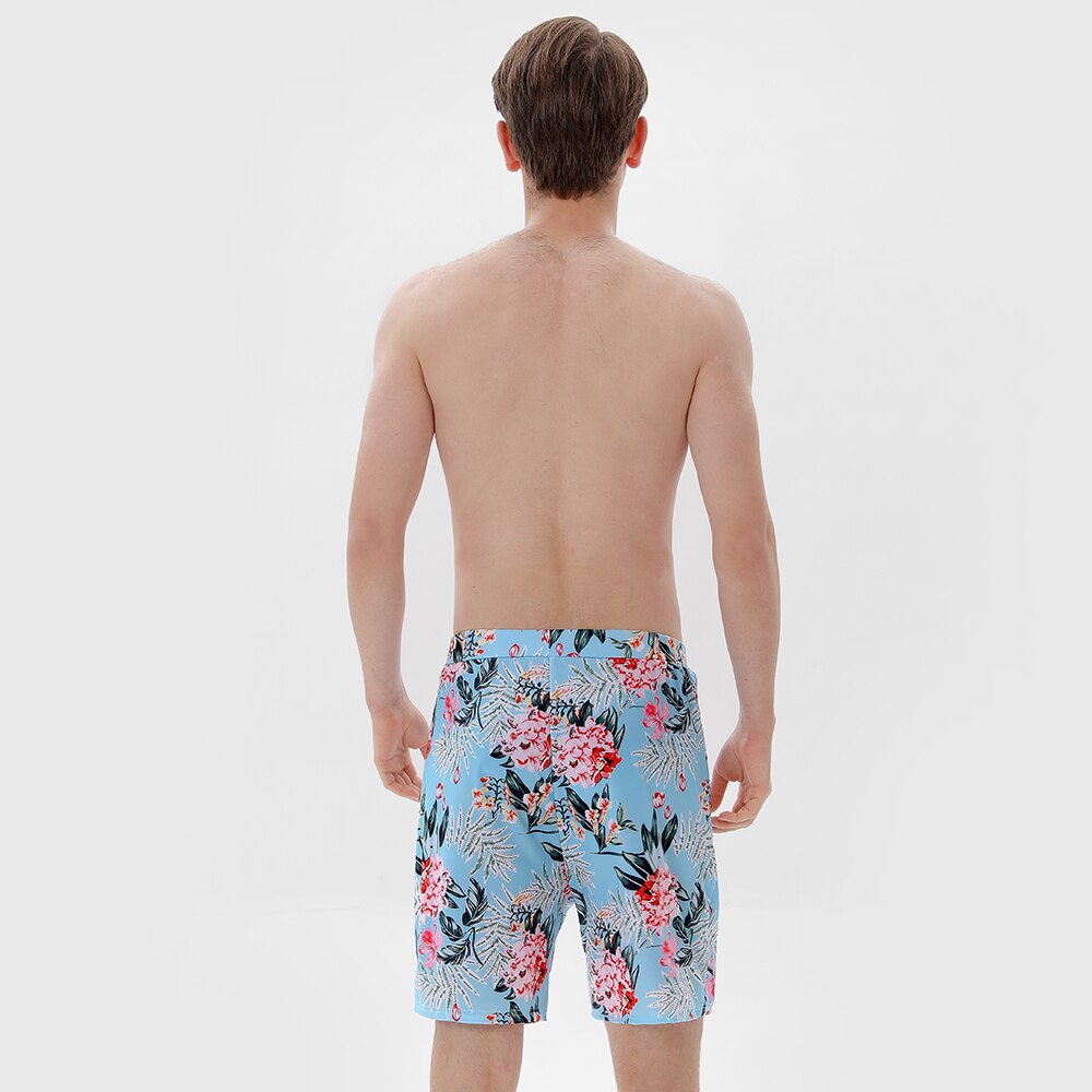 Family Matching Mother Kids Swimsuit Print Swimwear