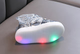 Fashion Kids Spring Autumn Glow Flashing LED Shoes Sports Shoes