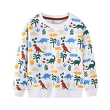 2-7T Fairy Tale Girls Sweatshirts Autumn Spring Long Sleeve Hooded Shirts