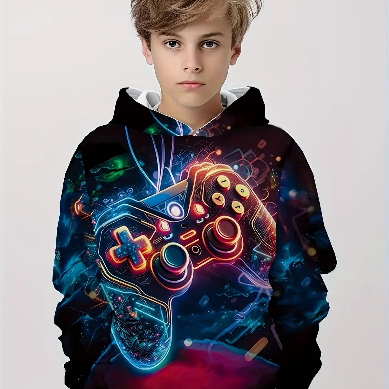 2-12Y Kids  Boys Long Sleeve Spring Fall Hoodies