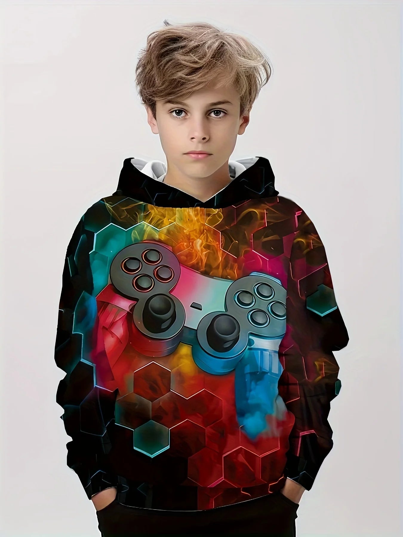 2-12Y Kids  Boys Long Sleeve Spring Fall Hoodies