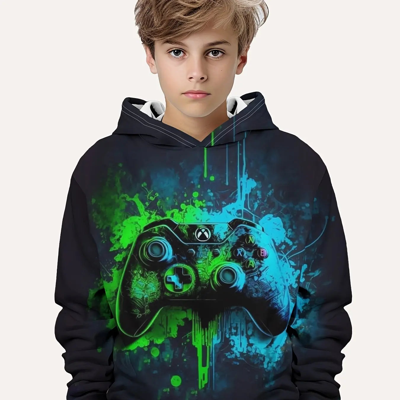 2-12Y Kids  Boys Long Sleeve Spring Fall Hoodies