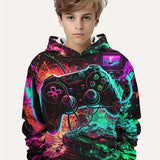 2-12Y Kids  Boys Long Sleeve Spring Fall Hoodies