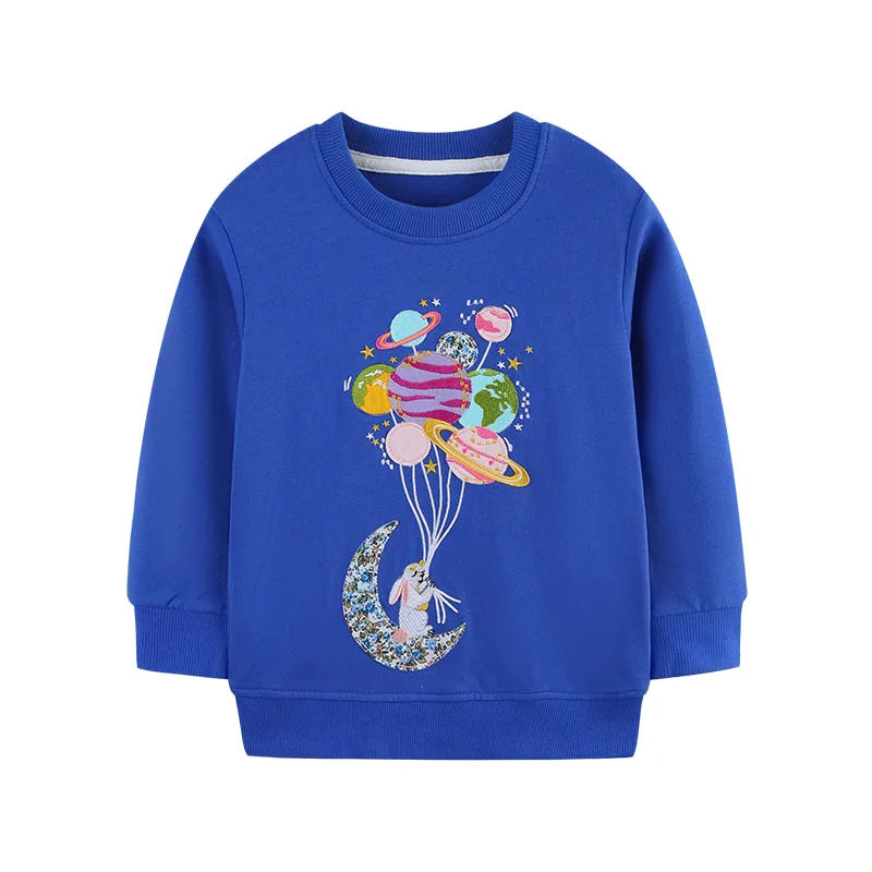 2-7T Christmas Boys Girl Long Sleeve Sweatshirts