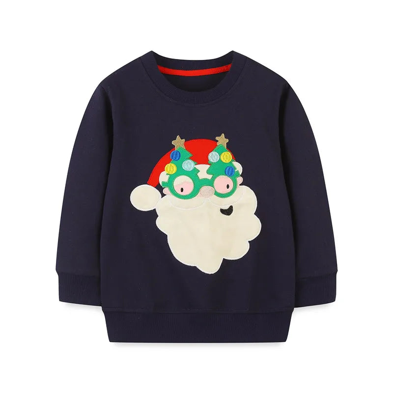 2-7T Christmas Boys Girl Long Sleeve Sweatshirts