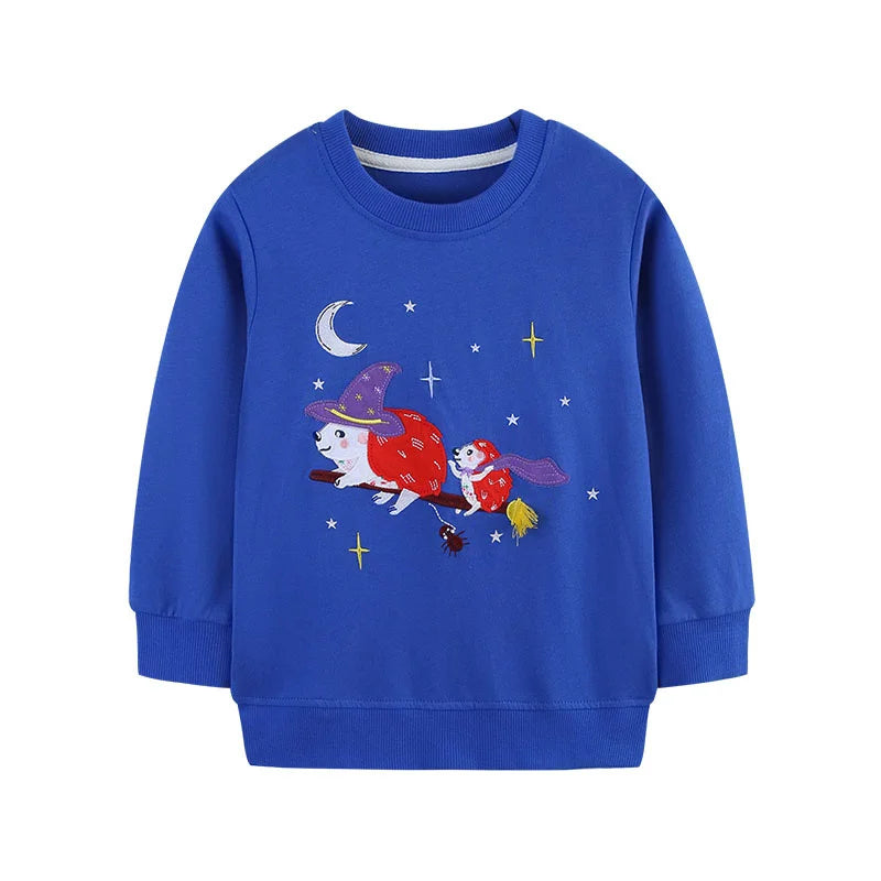 2-7T Christmas Boys Girl Long Sleeve Sweatshirts