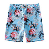 Family Matching Mother Kids Swimsuit Print Swimwear