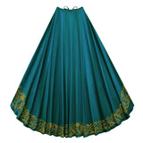 2-10Y Kid Girls Merida Cosplay Princess Stage Performance Dress