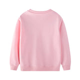 2-7T Fairy Tale Girls Sweatshirts Autumn Spring Long Sleeve Hooded Shirts