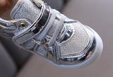 Fashion Kids Spring Autumn Glow Flashing LED Shoes Sports Shoes