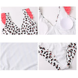 Family Matching Mother Daughter Swimsuits Mommy and Me Bikini Swimwear