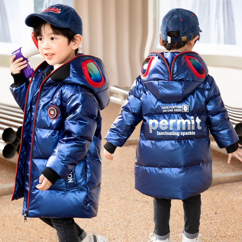 Kid Boy Down Padded Thickened Winter Coats Jackets