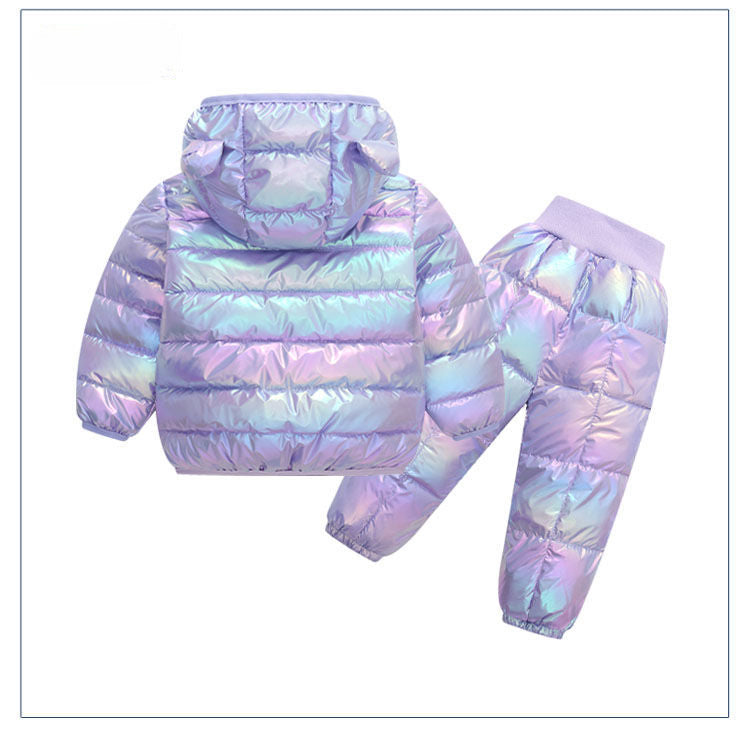 Kid Baby Girl Boy Autumn Winter Cotton 2 Pcs Sets