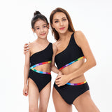 Family Matching Parent-child Swimwear One Piece Bikini Swimsuit