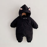 0-3T Baby Jumpsuit Thick Winter Romper