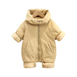 0-3T Baby Jumpsuit Thick Winter Romper