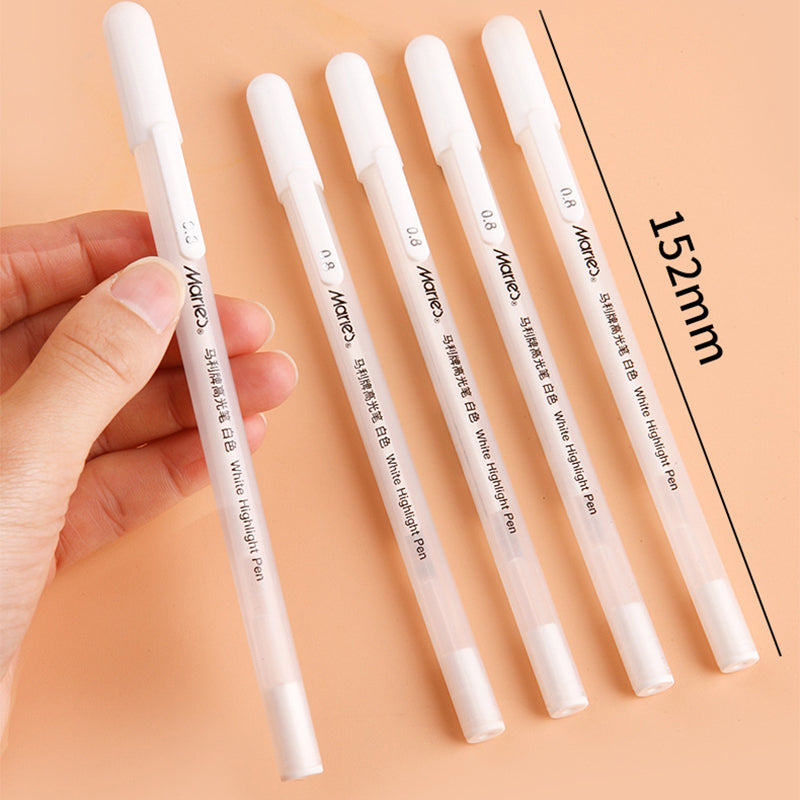 0.8mm  Ink Gel Pen Set Sketch Painting Pen Set Highlighter Set for Student Stationery Drawing Art Writing School Supplies Art Hand-painted Anime Design Hook Line Pen School Stationery Supplies
